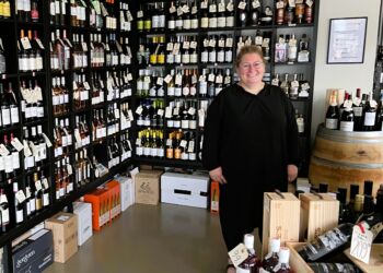 Maria Lund Madsen er blevet partner og butiksbestyrer hos Vild Med Vin i Hirtshals. Foto: Niels Skipper.