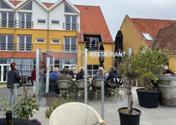 Opera fra en balkon hos Hotel Hirtshals. Foto (arkiv): Niels Skipper.