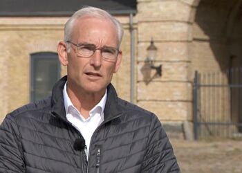 Folketingsmedlem for Det Konservative Folkeparti Per Larsen i Nordjyllands Storkreds. Foto: TV2 Nord.