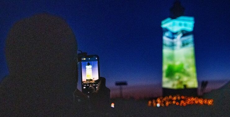 Sensommermagi ved Rubjerg Knude Fyr . Foto (arkiv): PixlArt.