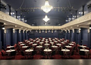 Teatersalen på Vendelbohus er fra 1907.