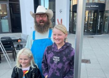 Hjørring var sidste år vilde med Onkel Reje. Foto: Hjørring Handel