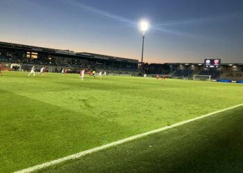 Der var lys nok i anlægget på Nord Energi Arena. Foto: Palle W. Nielsen