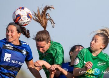 Der bliver gået til sagen, når Fortuna og HB Køge tørner sammen. Foto (arkiv): Jess M. Madsen.