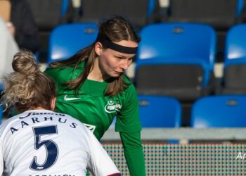 Lørdag kl. 13 møder Signe Baattrup og de øvrige på Fortunas ligahold AGF på Nord Energi Arena. Foto: Arkiv.