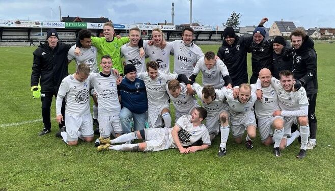 Førsteholdet hos Hirtshals Boldklub. Foto (arkiv): Niels Chr. Jakobsen.