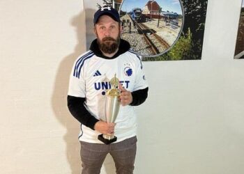 Kasper Bang. Årets TIF’er 2023. Foto: Niels Chr. Jakobsen.