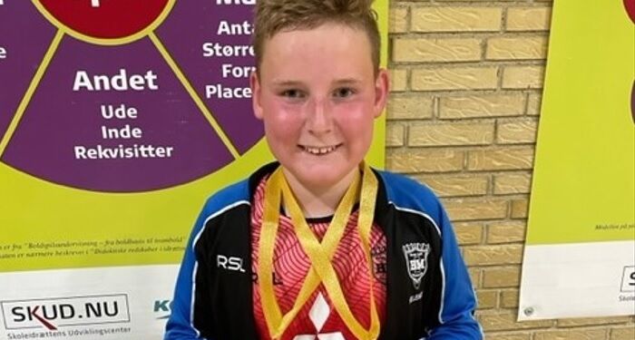 Badmintontalentet Kristoffer Helenius Thomsen. Foto: Rene Thomsen.