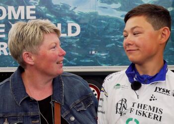 Majbrith Johansen og Lucas Larsen.
Foto: Michael Andersen.