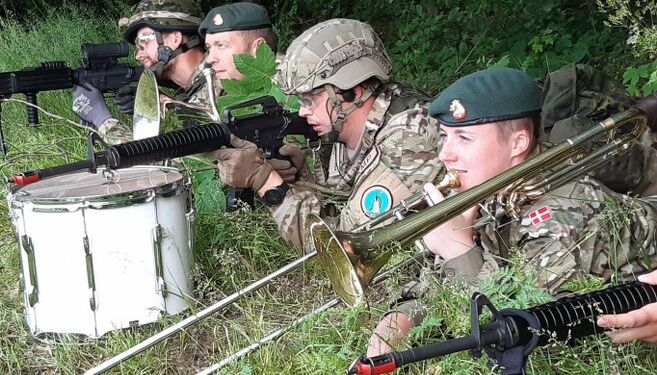 Foto: Hjemmeværnets Musikkorps Nordjylland.