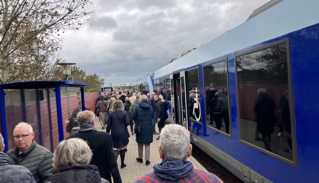Nordjyske Jernbaner i Hirtshals. Arkivfoto: Palle W. Nielsen