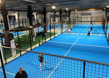Åbningen af en ekstra hal i centeret hos Padel Club Hjørring på Frederikshavnsvej har været undervejs i det meste af 2023. 
Arkivfoto: Palle W. Nielsen