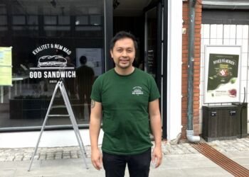 Duc Huy Nguyen genåbner God Sandwich mandag den 9. oktober. Foto: Palle W. Nielsen