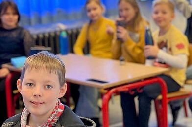 Nu er det tid til indskrivning på Sindal Privatskole. Privatfoto.