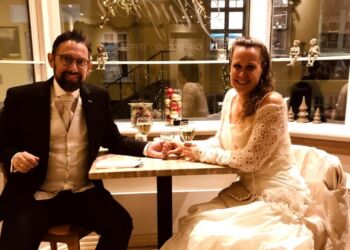 Maria og Jonas. Foto: Café Slugten.