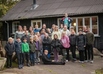 Campen er for børn i alderen 6-14 år og giver dem en pause fra problemer i skolen og bekymringer derhjemme.
Foto: Simon Hougaard / TV2 Nord.