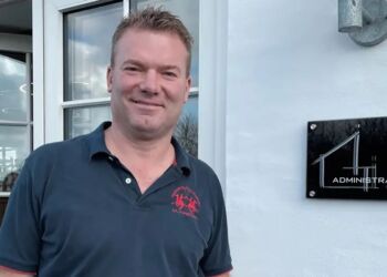 Henrik Fjordbak hos Fjordbak Byg. Foto: Business Hjørring.