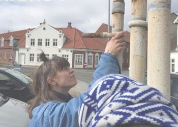 Inga Gerner Nielsen er den ene af to medvirkende nordjyske kunstnere tirsdag i Vrå. Privatfoto