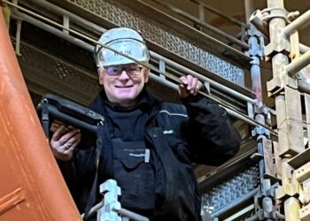 Hilsen fra Jørgen Andersen, der fik overbragt den glade nyhed på et job i Norge.