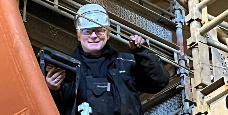 Hilsen fra Jørgen Andersen, der fik overbragt den glade nyhed på et job i Norge.