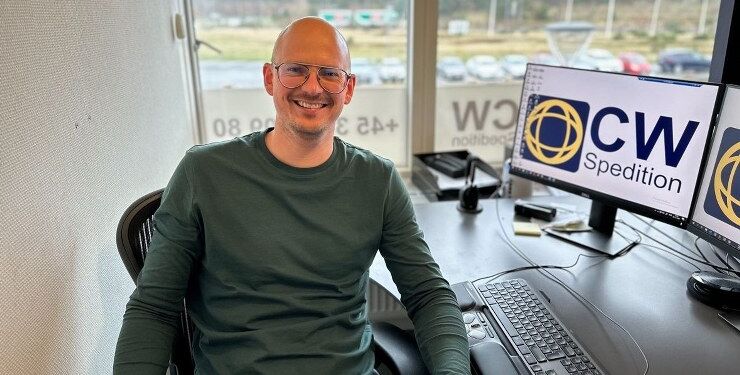 Mark Holm Zimmer er ny mand hos CW Spedition.