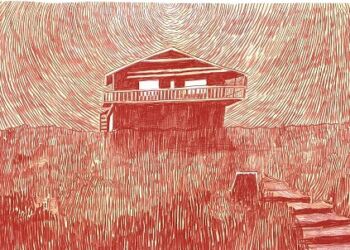 "House on the hill"
(35x 53 cm) trykt i 24 eksemplarer
Litografi u. ramme 2500kr. (Kunstklubpris 1750kr)
Litografi m. ramme 4075kr. (Kunstklubpris 3325kr.)