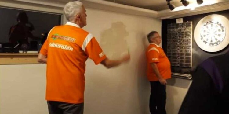 Steen Andersen i aktion for Nordpilen. Foto: Arkiv.