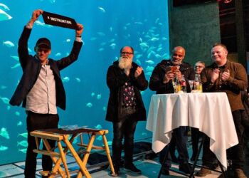 Instruktør Christian Andersen fejrede både fødselsdag og gallapremiere på Synkefri. Foto: Hans Ravn.