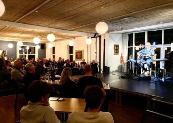 Ib Grønbech på Restaurant Tannishus i Tversted den 18. november 2023. Privatfoto