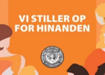 Den orange farve symboliserer en lysere fremtid for kvinder, der har været udsat for vold.