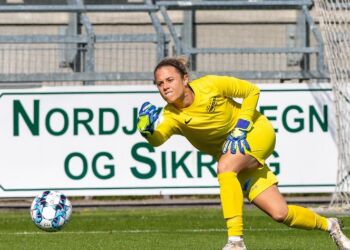 Adelaide Gay er tilbage i mål for Fortuna. Foto: Jess M. Madsen.