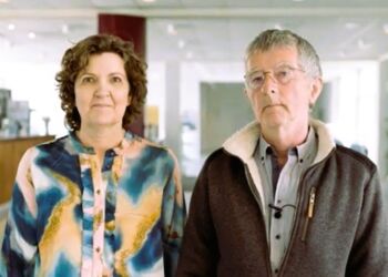 Præsident Annie Jellesmark og vicepræsident Henning Hatt Jensen fra Lions i Hirtshals.