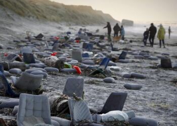 Vraggods på Husmoderstranden ved Hirtshals. Foto: Hans Ravn.