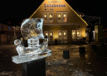 Isskulpturfestival 2023. Foto (arkiv): Niels Skipper