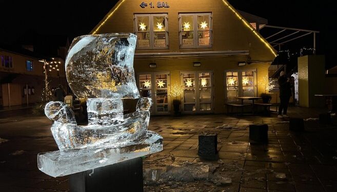 Isskulpturfestival 2023. Foto (arkiv): Niels Skipper