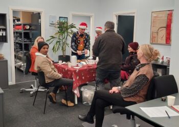 Julehygge hos JKS i Hirtshals.