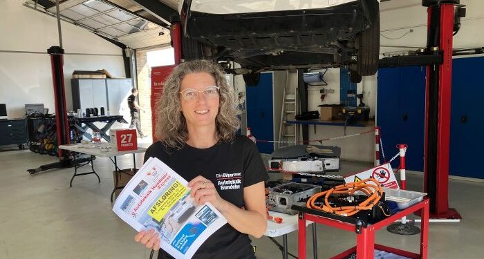 Kristina Brenk hjælper også med markedsføring og synlighed. Foto: Palle W. Nielsen