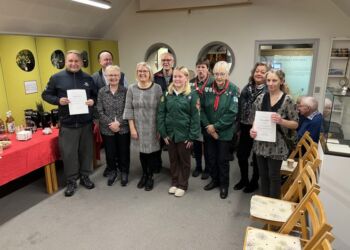 Glade modtagere af donationer fra Haveholdet. Foto: Niels Skipper.