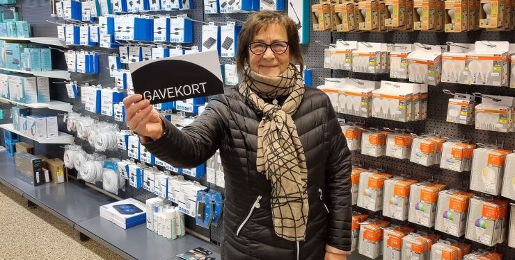 Susanne Brix Kjelgård er den heldige vinder hos HHE.