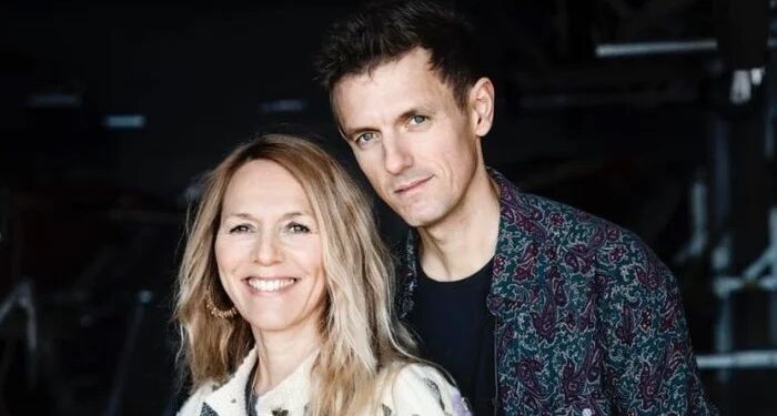 Alberte Winding og Andreas Fuglebæk.