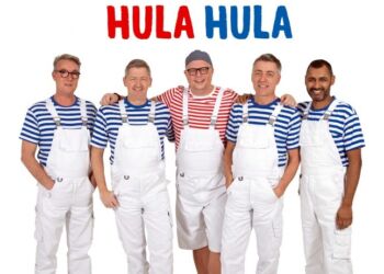 Hula Hula leverer Bamse-musik til en glad aften. Pressefoto