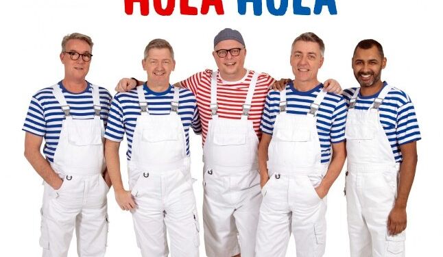 Hula Hula leverer Bamse-musik til en glad aften. Pressefoto