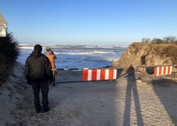 Naturens billeder er ret gode - som her ved nedkørslen til Tversted Kyst. Foto: Palle W. Nielsen