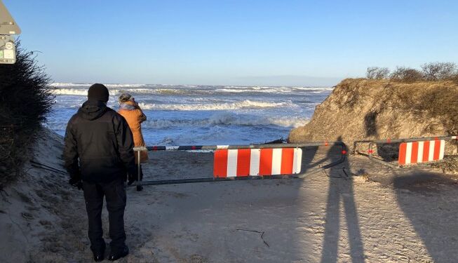 Naturens billeder er ret gode - som her ved nedkørslen til Tversted Kyst. Foto: Palle W. Nielsen