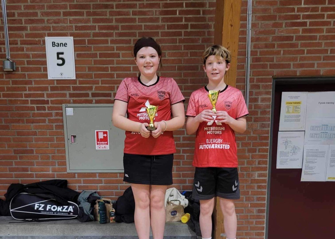 Bjergby-Mygdal Badminton leverer spektakulære præstationer ifølge NordsøPosten.dk