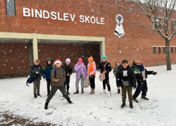 Bindslev Skole i Sindal Skoledistrikt. Foto (arkiv): Niels Skipper.