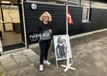Gitte Lassen åbner ved Klitgården i Tversted den 1. februar. Foto: Palle W. Nielsen