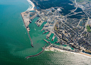 Eksisterende havn i Hirtshals. Foto: Arkiv.