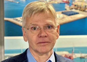 Karsten Dybvad er bestyrelsesformand for Frederikshavn Havn. Foto: Jesper Christiansen TV2/Nord.