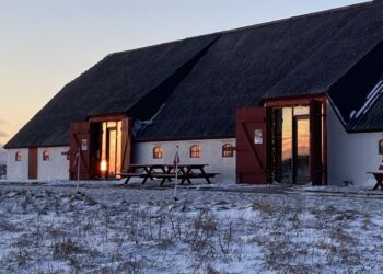 Galleri Visby på Mårupgaard syd for Lønstrup.